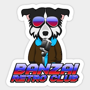 Banzai Retro Club Sticker